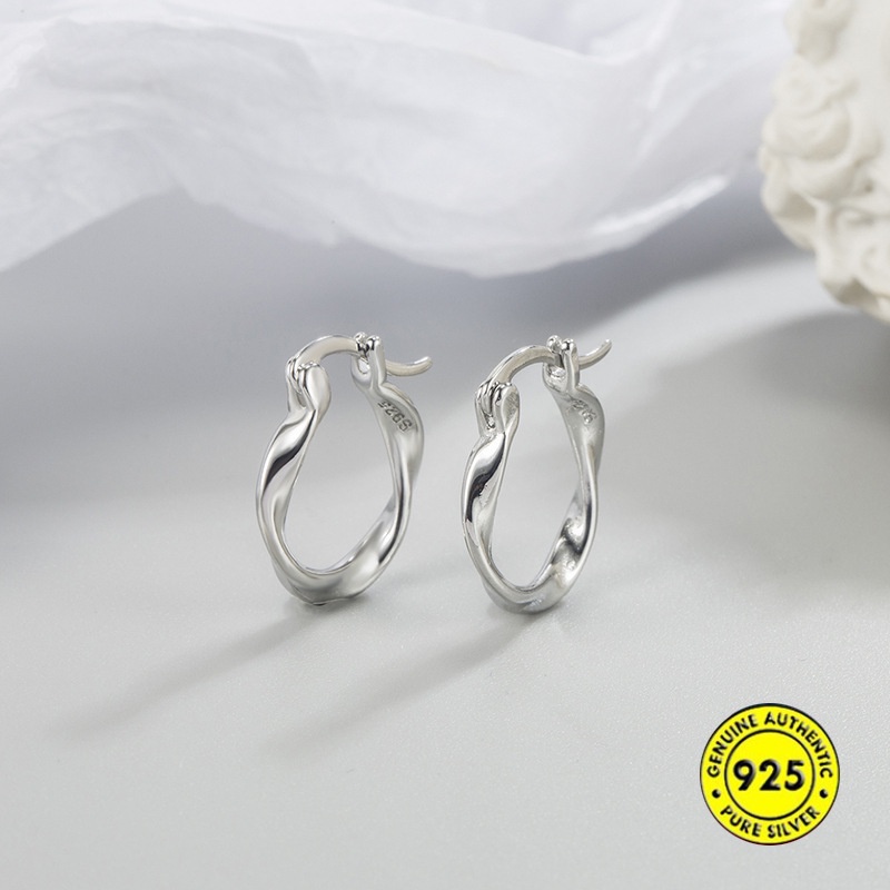 Bông Tai Bạc 925 Hình Chiếc Nơ Xinh Xắn Cho Nữ