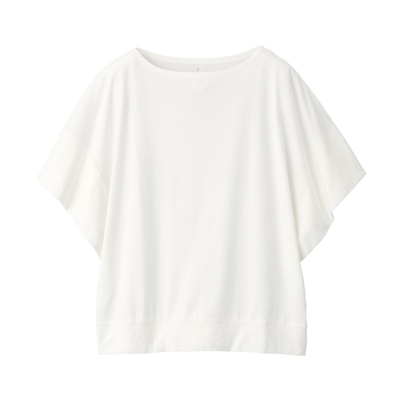 Muji Áo Thun Cánh Dơi Cotton Rayon