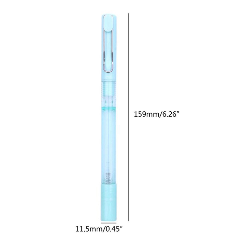 Bộ 4 Cây Bút Mực Gel Với Đồ Kẹp Bút Kim Loại Mini Dành Cho Trẻ Em Và Người Lớn