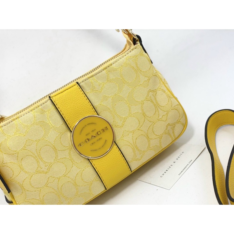 Túi Coach hai quai size 23 cm