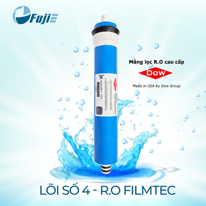 Lõi lọc nước số 4 RO Fujie - Màng RO Filmtec Mỹ