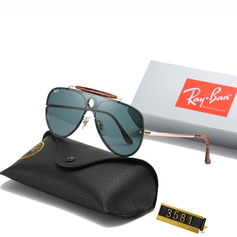 Wayfarer Ray-Ban_ chính hãng Kính râm 2021 Thời trang Hàn Quốc mới Kính râm nam nữ một mảnh Cặp đôi hợp thời trang Du lịch ngoài trời Kính râm lái xes