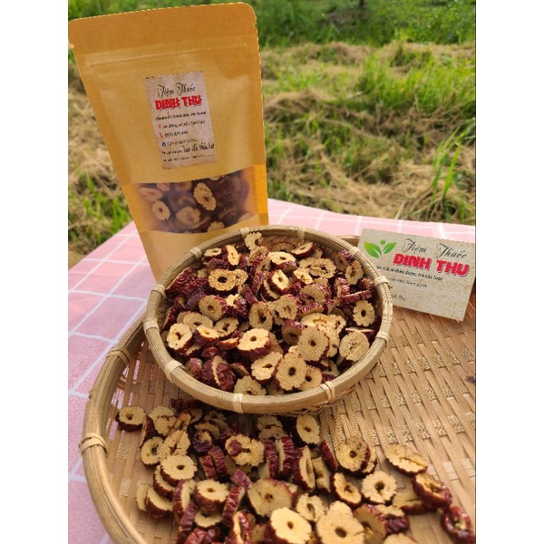 Táo đỏ thái lát sấy khô 500gram / 1 kg