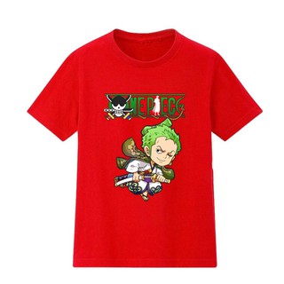 Giá tốt áo thun zoro chibi dễ thương one piece 3 màu trắng đỏ sp siêu hot