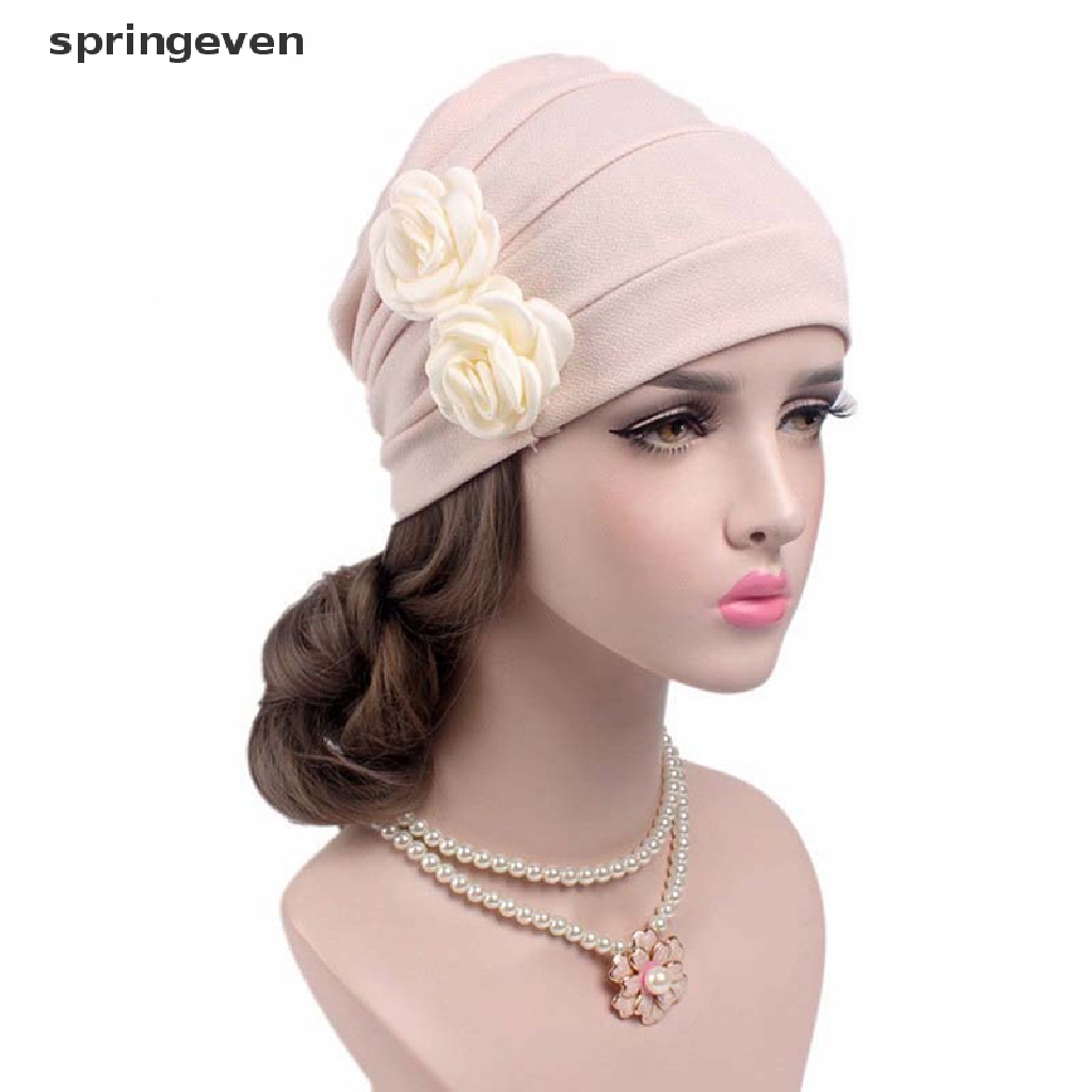 Mũ Trùm Đầu Che Tóc Phong Cách Turban Cho Nữ