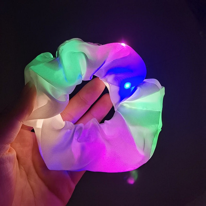 Dây Buộc Tóc Có Đèn Led Lấp Lánh Thời Trang Cho Nữ