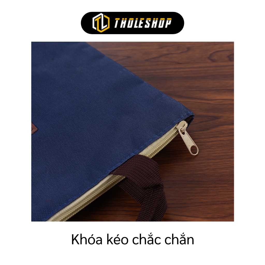 Túi Đựng Máy Tính Xách Tay - Túi Vải Đựng Tài Liệu, Hồ Sơ Giấy A4 Chống Sốc 9138