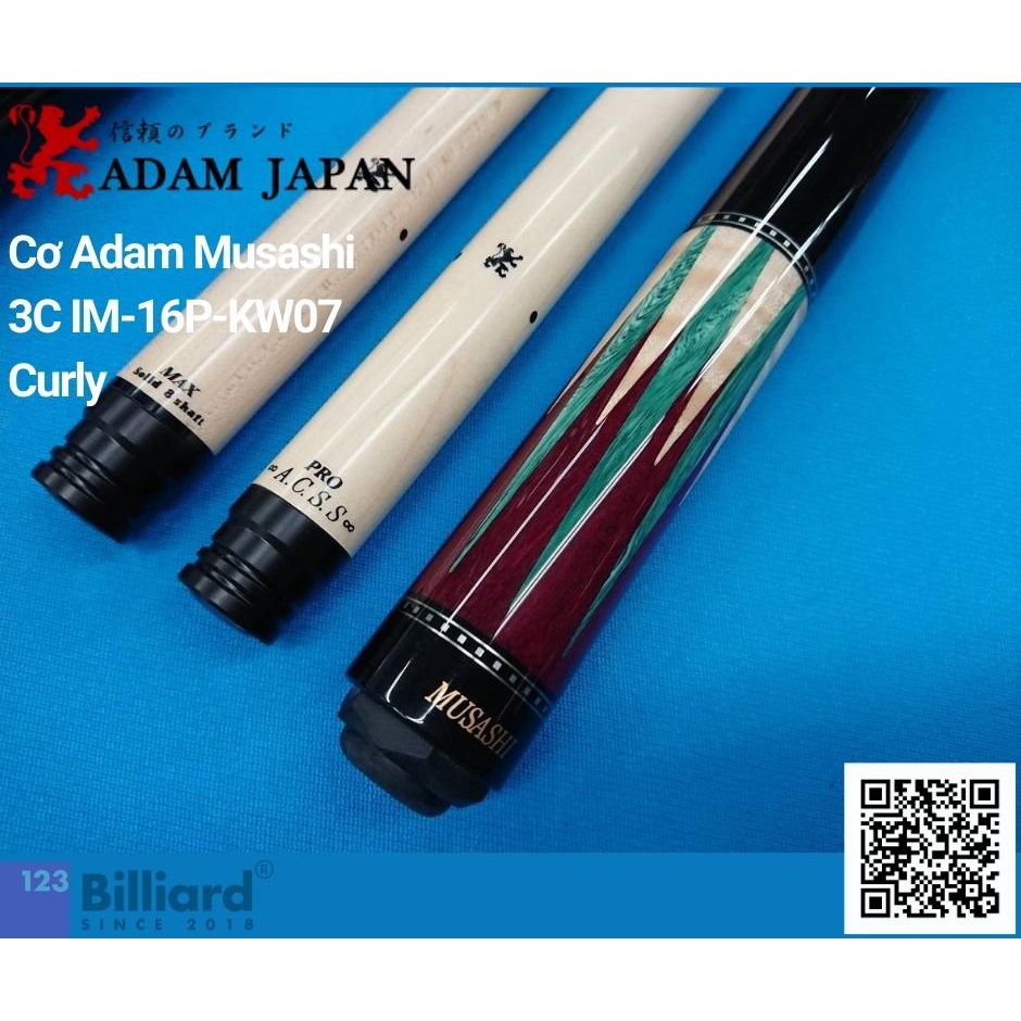Cơ Adam Musashi 3C IM-16P-KW07 Curly