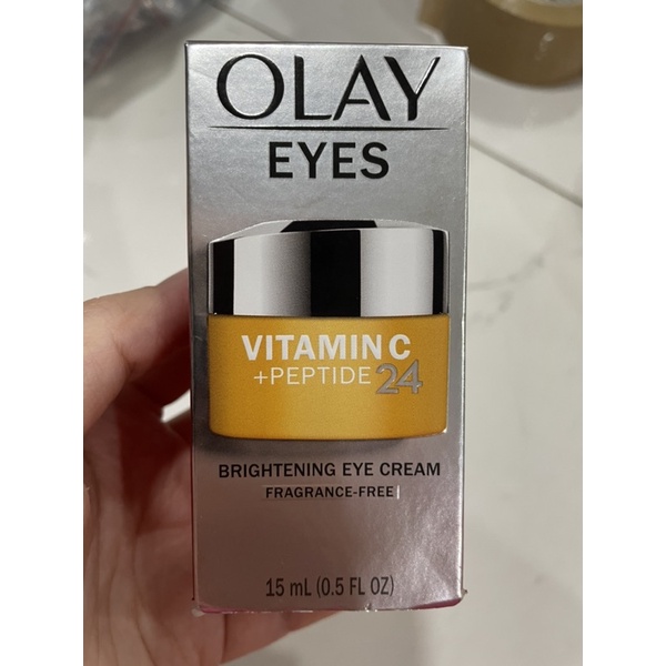 Kem dưỡng mắt Olay Vitamin C + Peptide 24 Brightening Eye Cream