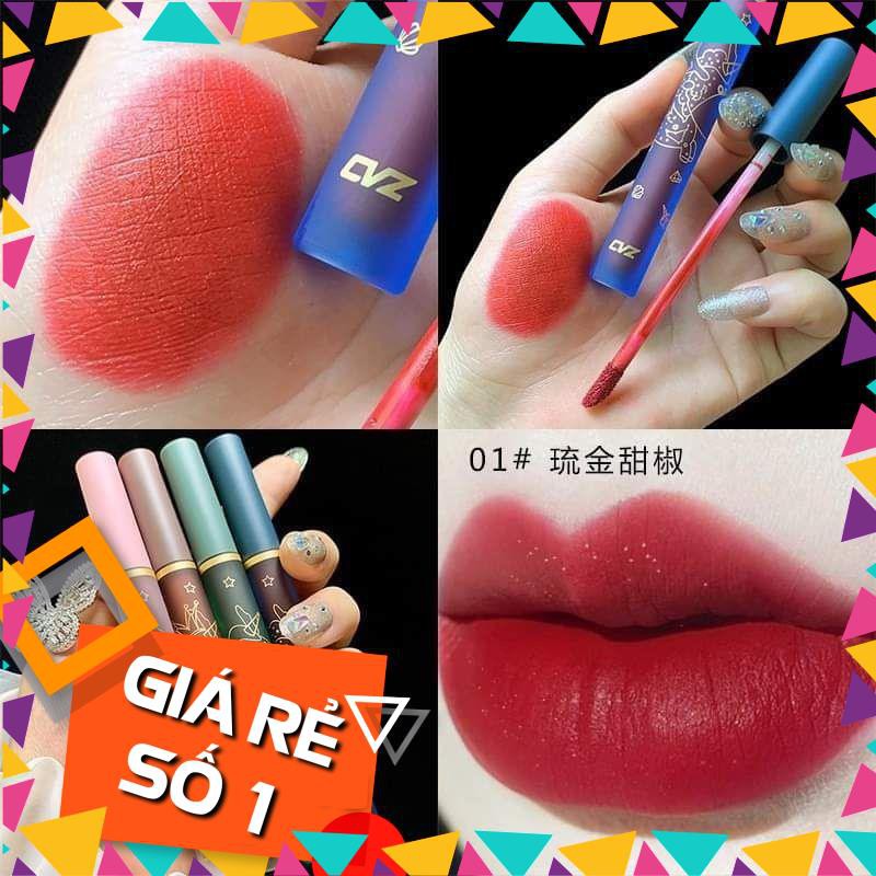 [GIÁ SỈ] Sét 4 Son Kem Kì Lân CVZ siêu mịn mướt | BigBuy360 - bigbuy360.vn