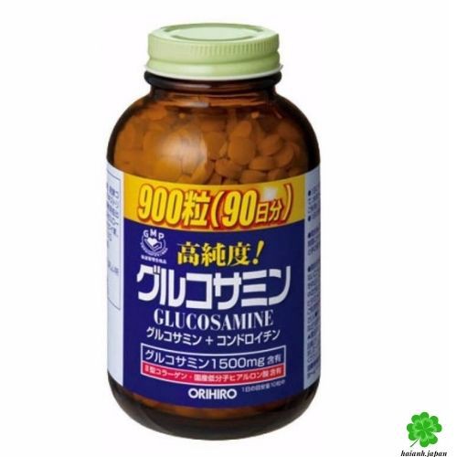 Viên uống bổ sung Glucosamine ORIHIRO Nhật Bản giảm đau xương khớp 900 viên