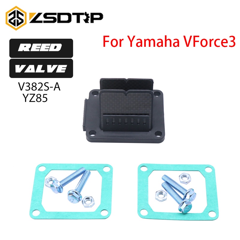 Van Kênh Bằng Sợi Carbon Cho Xe Mô Tô Yamaha Yz85 2002-2019 Vforce3 V382S-A