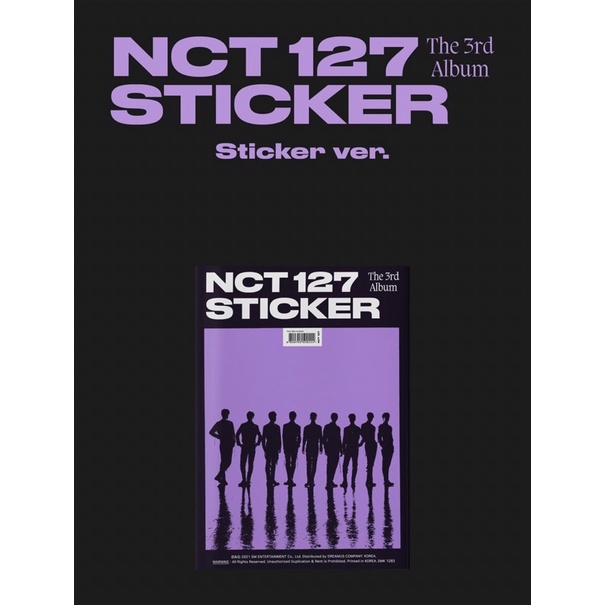SỔ HÌNH DÁN NCT 127 STICKER FAVORITE