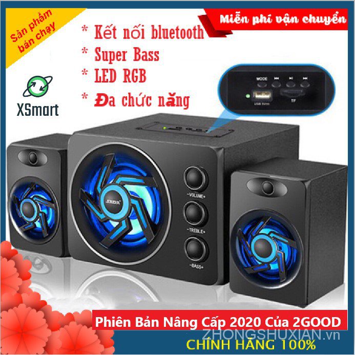 Loa Vi Tính Bluetooth Gaming SADA D-209 Super Bass Phiên bản nâng cấp của 2GOOD Dùng Cho Máy Tính PC Laptop Điện Thoại