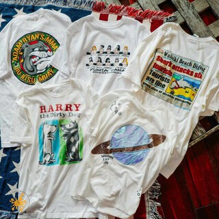 Áo thun mỹ trắng