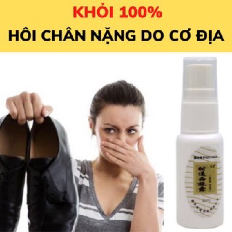 Xịt Hôi Nách Hôi Chân Hiệu Quả