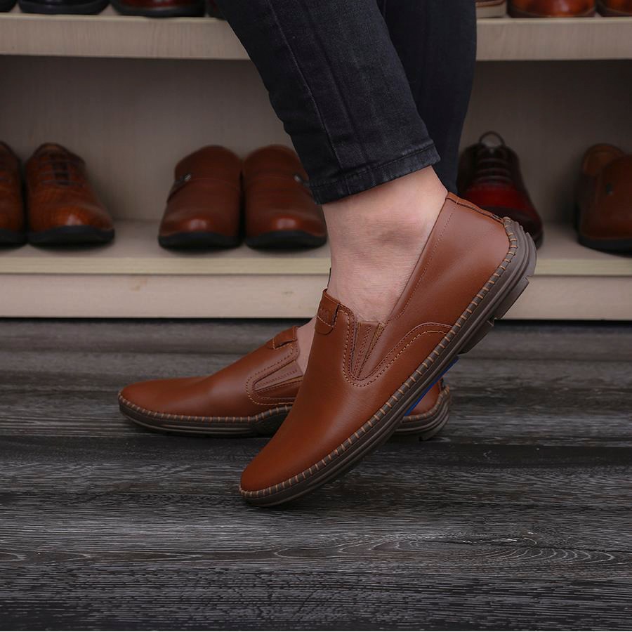 Giày tây nam công sở da bò cao cấp đế khâu tay bền bỉ đế cao su nhẹ êm chân đủ màu đen và nâu full hôp thẻ bảo hành