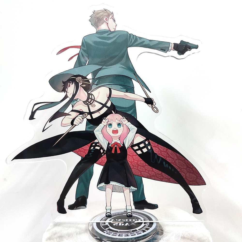 Giá Đỡ Trưng Bày Mô Hình Nhân Vật Anime Bằng Acrylic 15cm