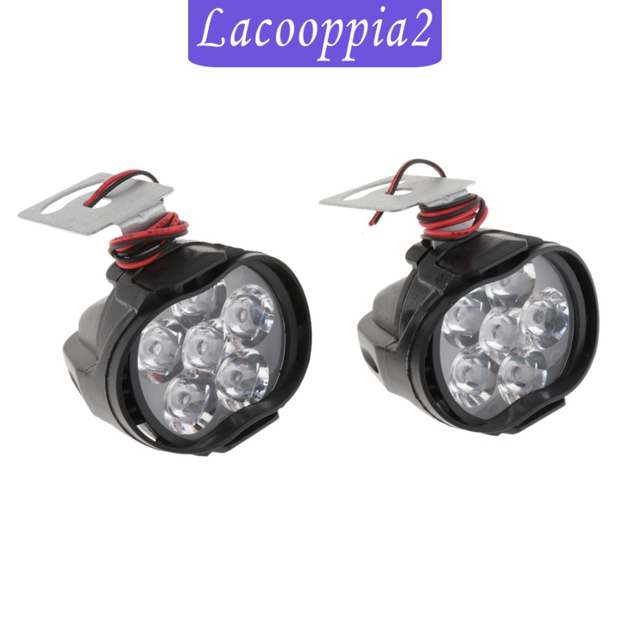 2 Đèn Pha Led Lapoppia2 1000lm 10w Cho Xe Máy