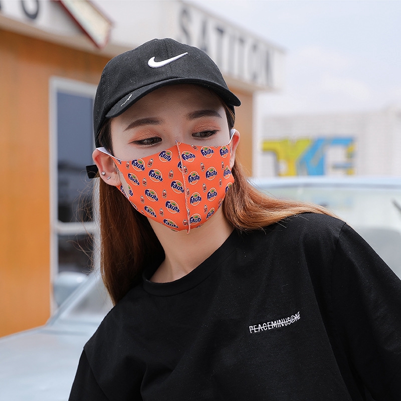 (Hàng Mới Về) Khẩu Trang Cotton Lụa Lạnh Tái Sử Dụng Tiện Lợi | BigBuy360 - bigbuy360.vn