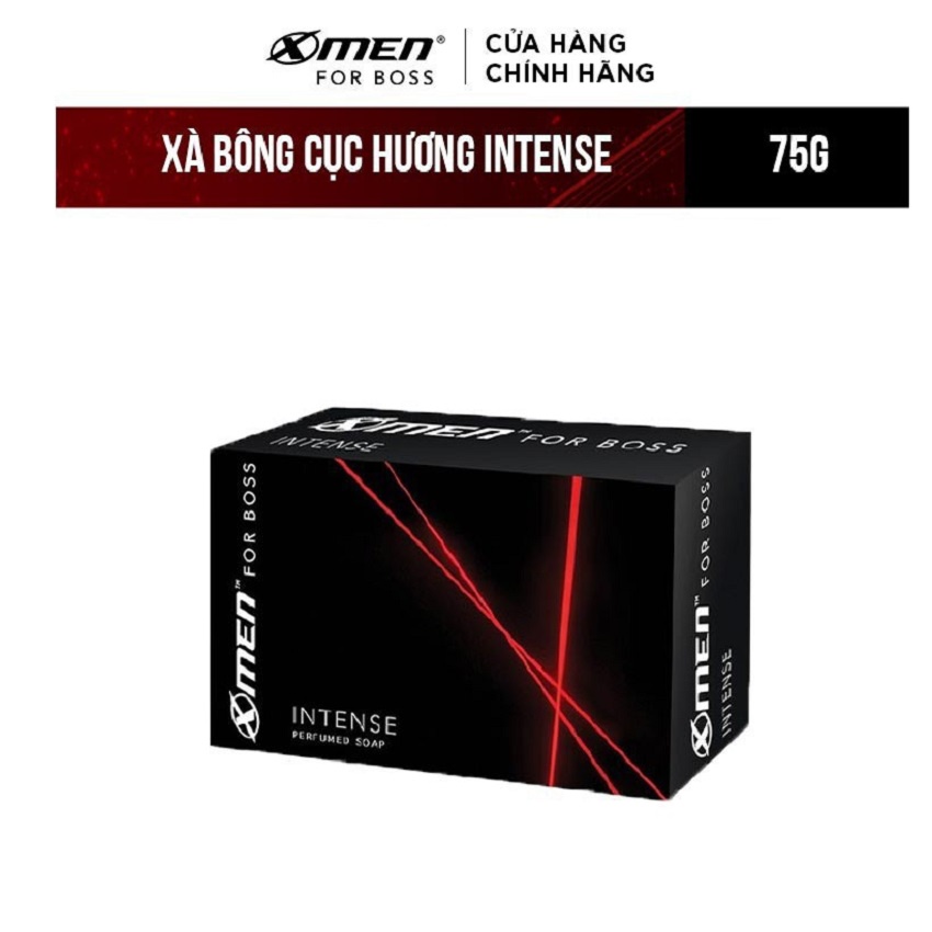 Xà Bông Cục X-Men For Boss Intense - Mùi Hương Trầm Đầy Nội Lực 75g | BigBuy360 - bigbuy360.vn