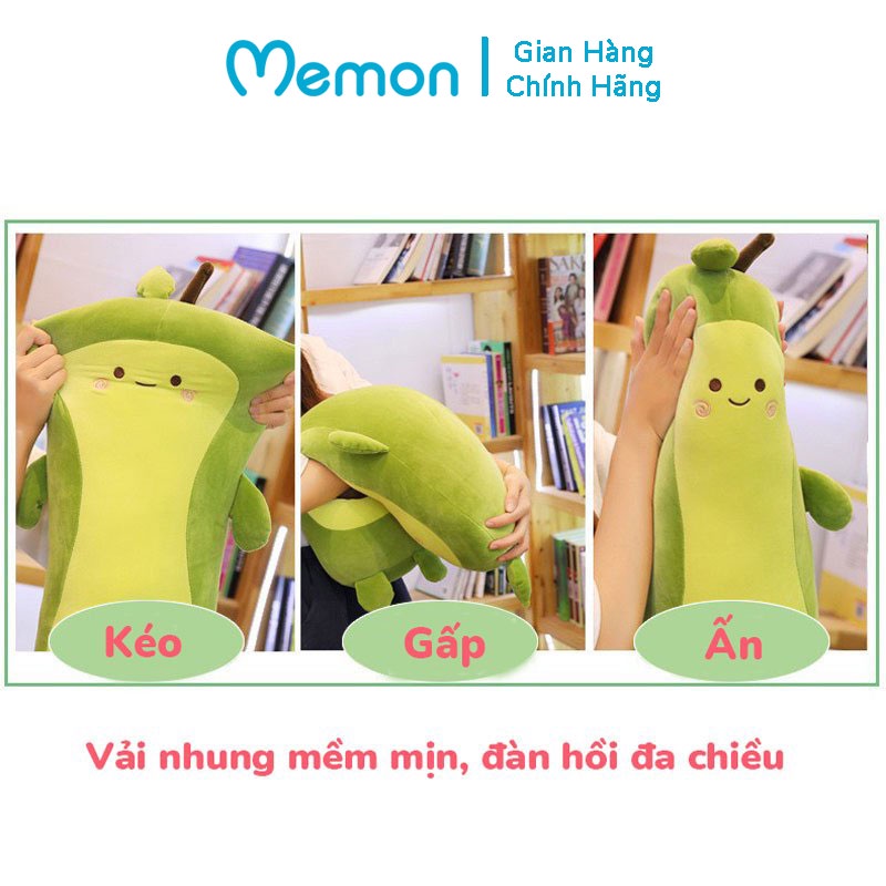 Gấu Bông Quả Bơ Làm Gối Ôm Cho Bé Memon