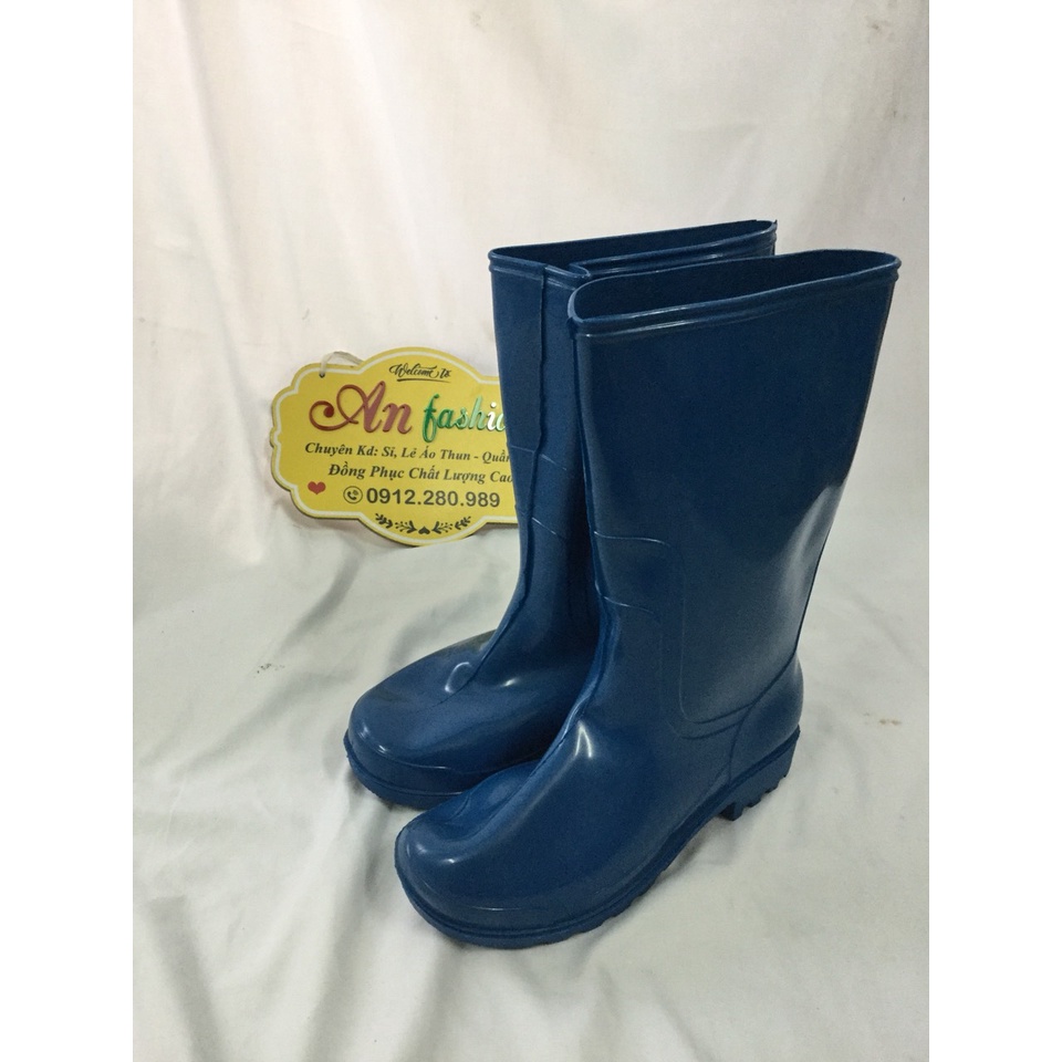 Ủng cao su xanh TGP cao cấp _ Hình chụp thật
