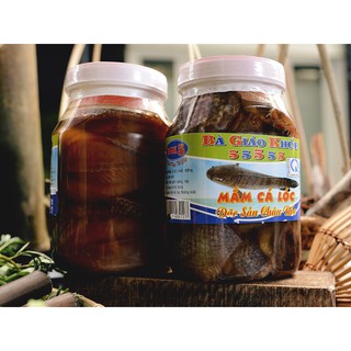 Mắm Cá Lóc Nguyên Con - Bà Giáo Khỏe 55555 - hủ 500gr