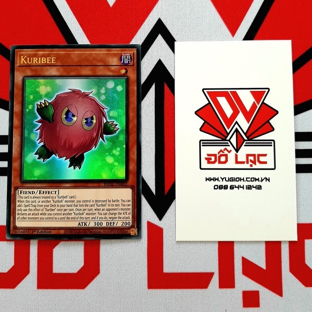 Thẻ Bài Yugioh Monster Kuribee - BROL-EN002 - Ultra Rare 1st Edition