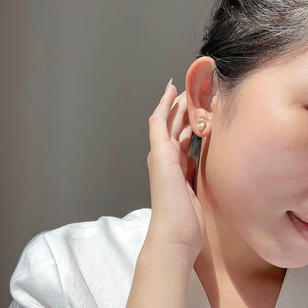 Bông Tai Giọt Nước Nhiều Màu Bạc 925 SP004544 Gypsy.lala