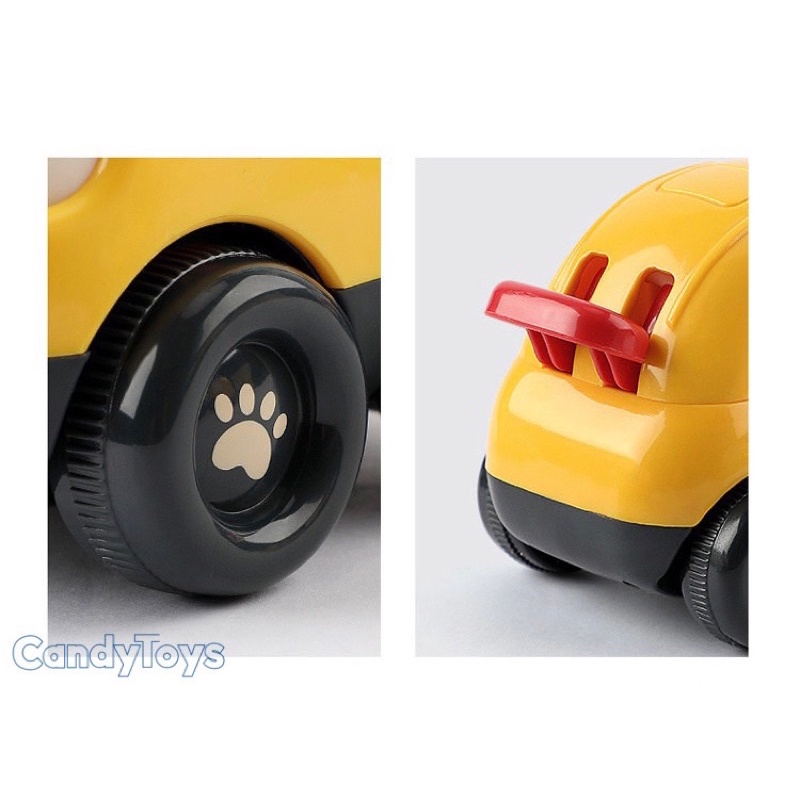 ĐỒ CHƠI XE QUÁN TÍNH HAI CHIỀU HÌNH GẤU DỄ THƯƠNG CHO BÉ