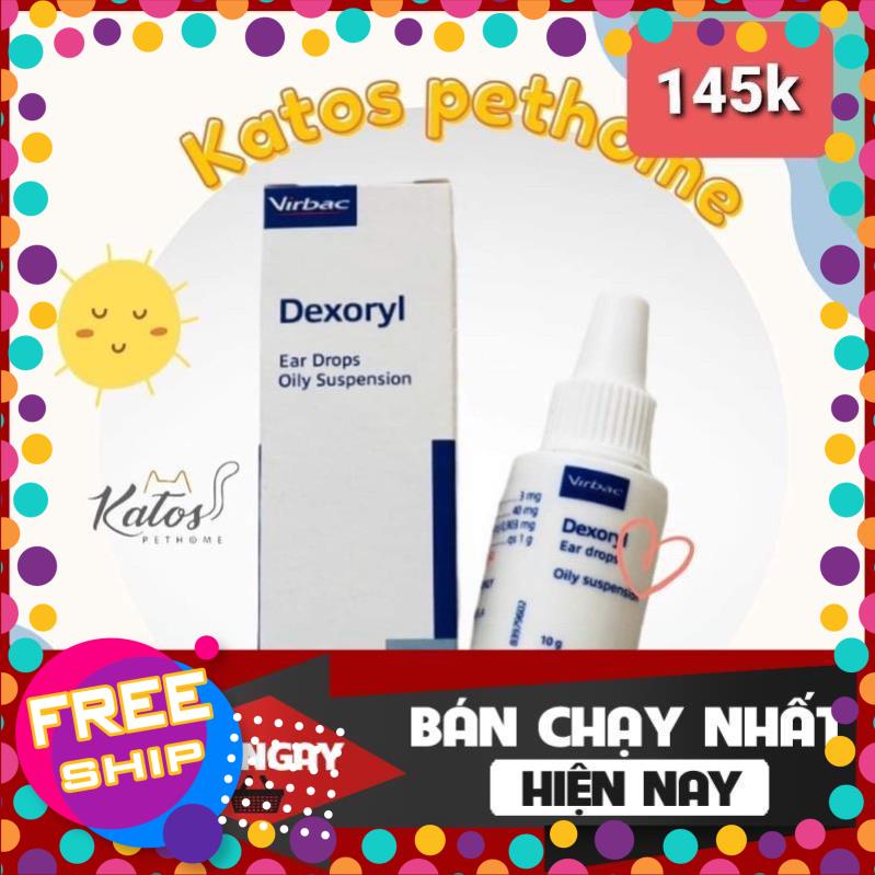 TRUMPETSHOP1990 Sản phẩm Dexoryl nhỏ tai chó mèo