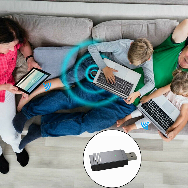 Usb Wifi 1200mbps Băng Tần Kép 5g / 2.4g Bluetooth 5.0 Bfnn