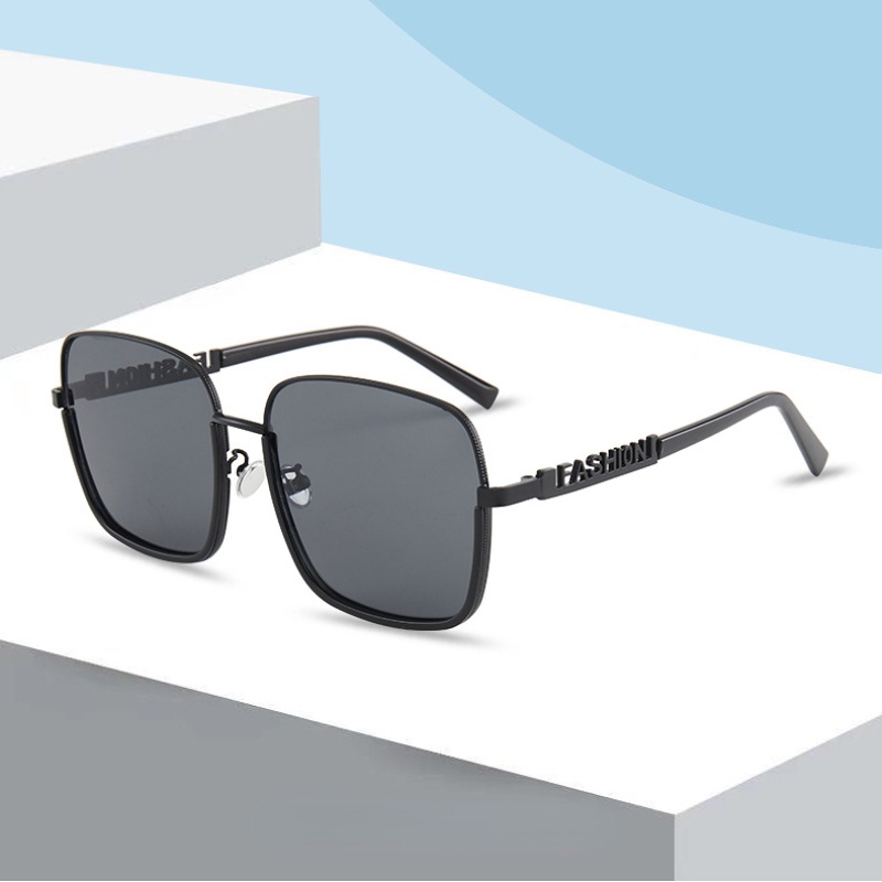 Kính Mát Gọng Vuông Cỡ Lớn Màu Kẹo Thời Trang Phong Cách Retro