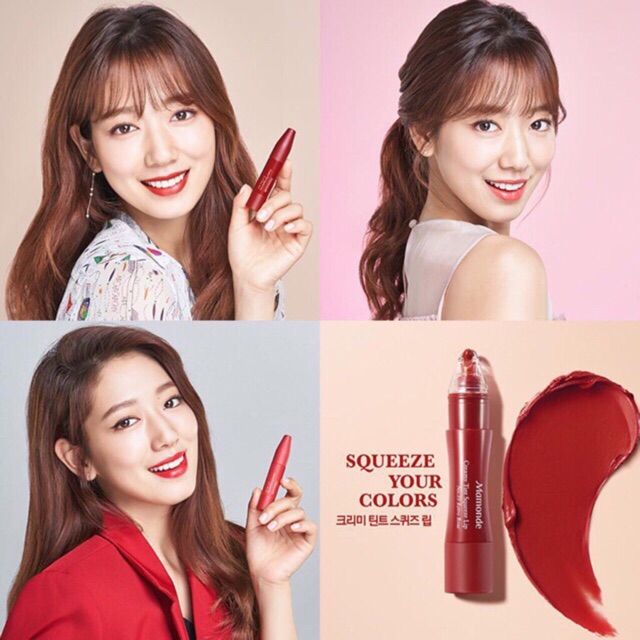 (xã kho) Son Kem Mamonde Creamy Tint Squeeze Lip