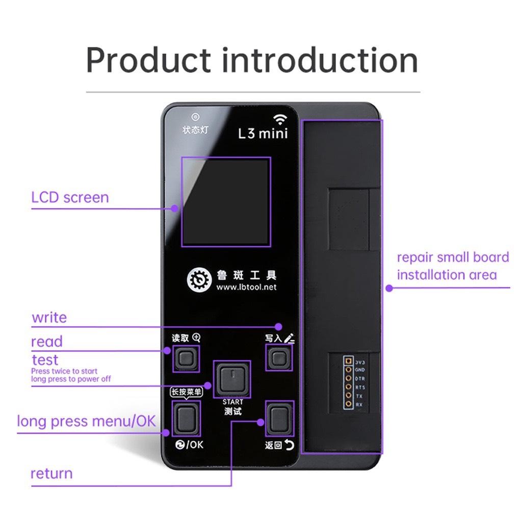 Đế Luban L3 Mini fix Pin/ Truetone/ Face/ Cảm biến