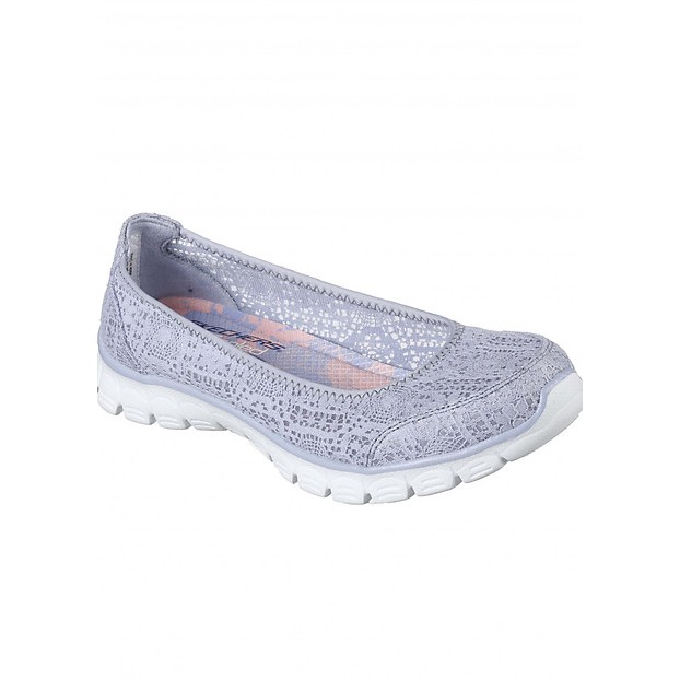 GIÀY SKECHERS NỮ BỆT THỜI TRANG VẢI MỀM 23437