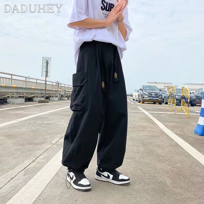 Quần Dài Dáng Rộng Ống Thẳng Phong Cách Đường Phố Hợp Thời Trang Cho Nam
