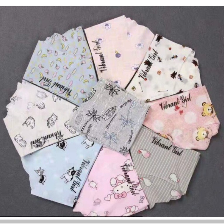 Quần Lót Su Không Đường May Họa Tiết 015 Vibra Girl