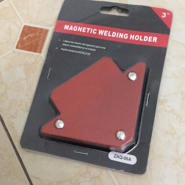 Nam châm ke góc hỗ trợ hàn lực hút 12kg