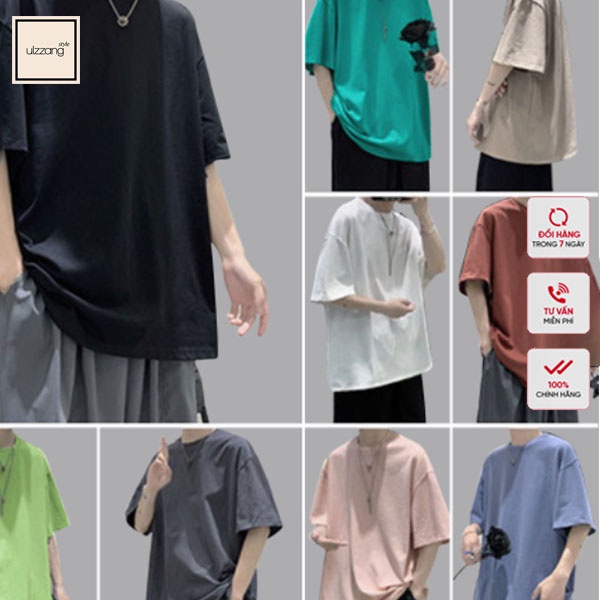 Áo Thun Nam Nữ Oversize Tay Lỡ