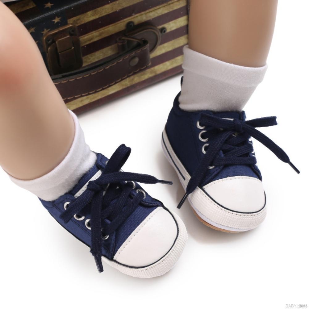 Giày vải canvas chống trượt thiết kế xinh xắn dành cho bé tập đi