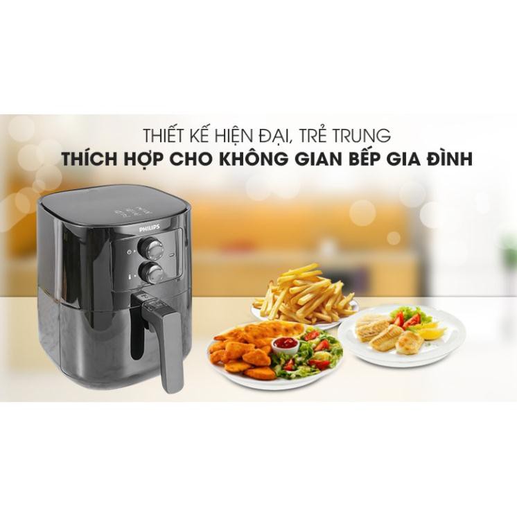 Nồi chiên không dầu Philips HD9200 - Sản phẩm chính hãng
