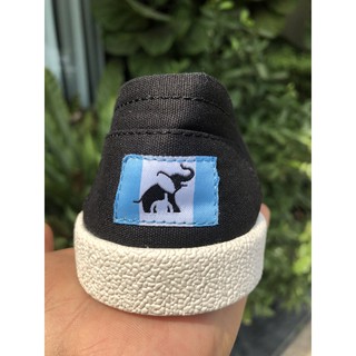 Tara- Giày Canvas Cao Đen