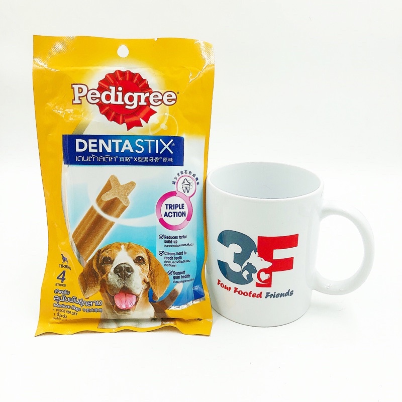 Bánh thưởng medium cho chó Pedigree DentalStix - 98gr - Bao Bì Chính Hãng