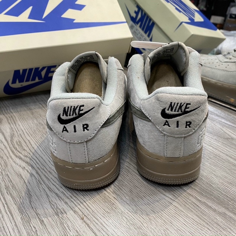 GIÀY AF1 LOW GREY ON SKIN XÁM DA PHẤN LAI AU