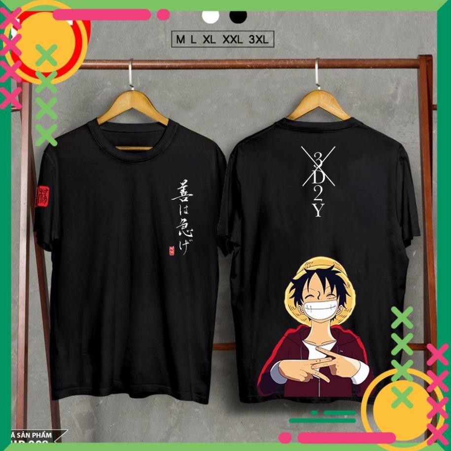 NEW - 🔥HOT🔥 áo phông in Luffy đẹp ⚡ FREESHIP ⚡Mẫu áo thun Unisex One Piece cực chất / co size trẻ em
