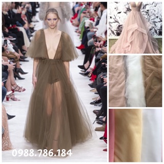 VOAN LƯỚI MỀM MAY VÁY,ÁO DÀI