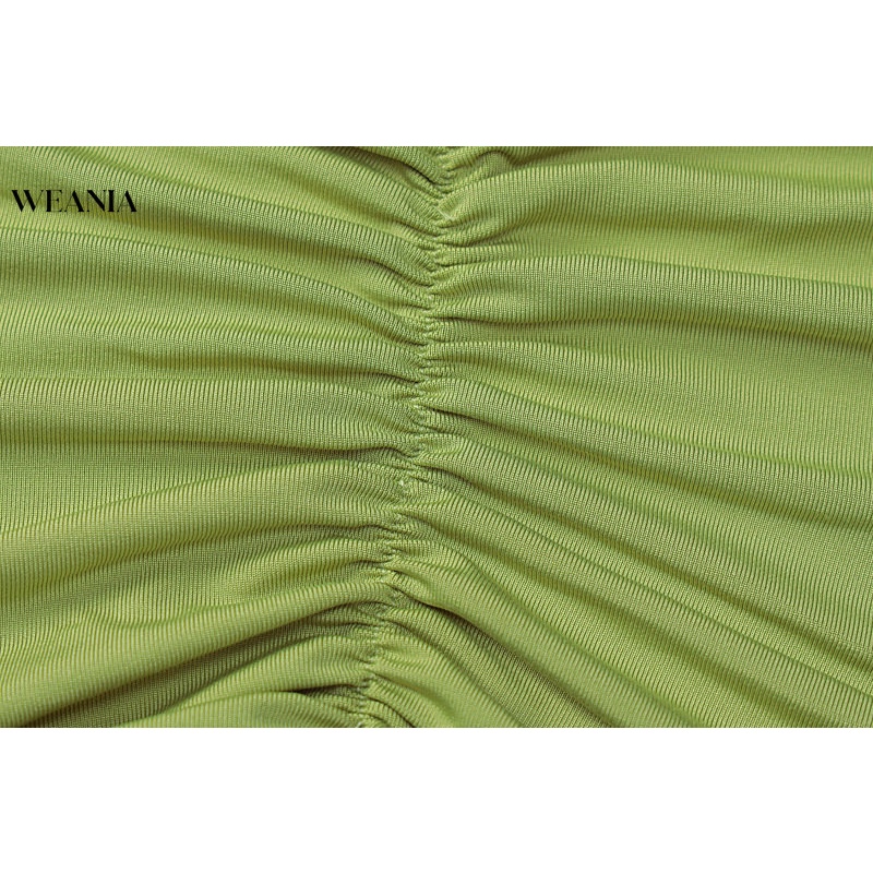 Đầm Dự Tiệc Dáng Dài Hở Lưng Phối Dây Rút Thời Trang Mùa Hè Cá Tính