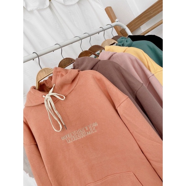 Áo Nỉ Hoodie Lót Bông Phom Rộng Áo Hoodie Nỉ Có Mũ Hàng Cao Cấp Xịn Mịn Không Xù ❤️